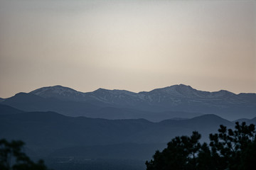 Mountains at Dusk