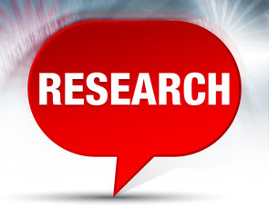 Research Red Bubble Background
