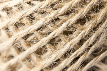 Pile of rope macro
