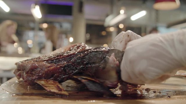  big piece of meat.
