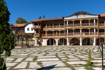 Fototapeta premium Medieval Tsarnogorski (Gigintsy) monastery St. Kozma and Damyan, Pernik Region, Bulgaria
