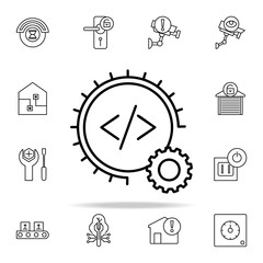 automation sign icon. Automation icons universal set for web and mobile