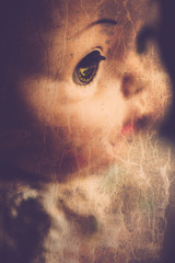 Creepy Doll Closeup