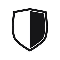 Shield icon. protection icon. vector sign