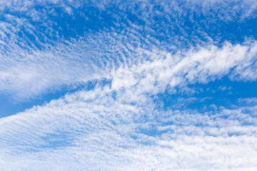 Blue sky with clouds background