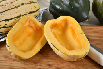 Sliced Delicata Squash