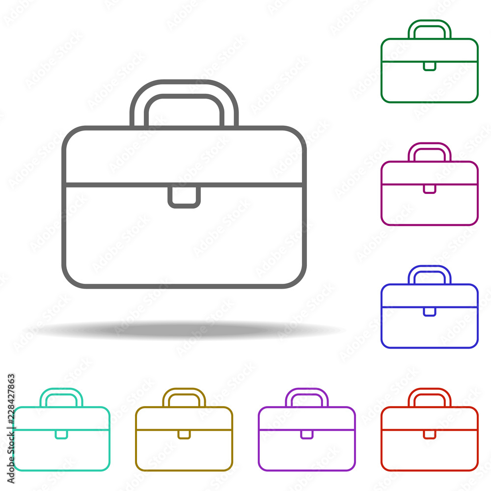 Poster work experience icon. elements of web in multi color style icons. simple icon for websites, web desi