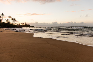 Beach scene, ocean view