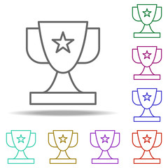 prizes and awards icon. Elements of Web in multi color style icons. Simple icon for websites, web design, mobile app, info graphics