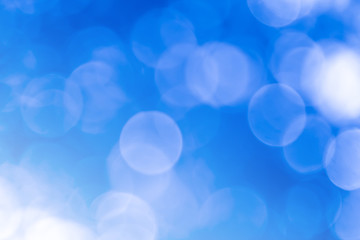 Abstract Bokeh with soft blurred background nature blurry light party in vintage style warm pastel shimmering and faded cool colorful defocused circular. Shiny copy space for holiday card.