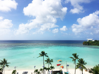 view of the beach in guam