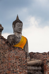 The big Buddha statue in Thailand is a popular tourist destination.