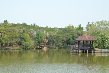 Sri Nakhon Khuean Khan Park And Botanical Garden is public park of Bangkok in Bang Kachao Sub-District, Samut Prakan , Thailand