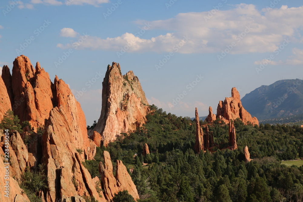 Canvas Prints The Garden of the Gods