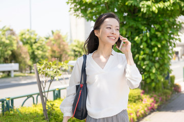 スマートフォン・女性