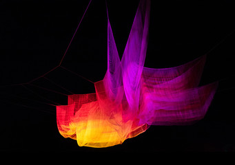 Sky Wonder - Inspiration. This mesh sculpture, created by American artist Janet Echelman, was...