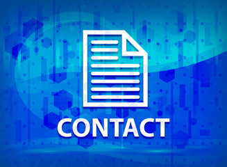 Contact (page icon) midnight blue prime background