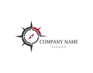 Compass Logo Template vector icon illustration design