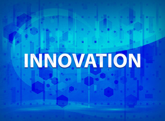 Innovation midnight blue prime background