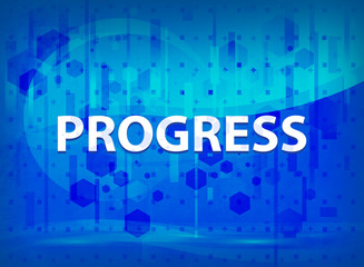 Progress midnight blue prime background