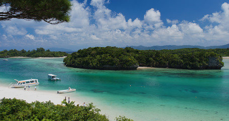Kabira Bay in ishigaki island