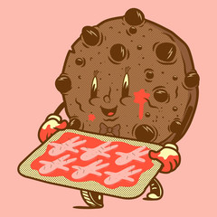 WHAT THE COOKIE EATS