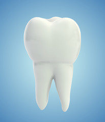 vector molar tooth. beauty and health. tooth cleaning and personal care