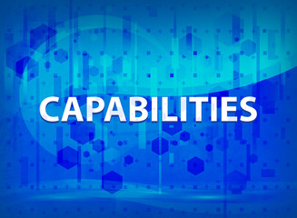 Capabilities midnight blue prime background