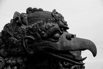 Statues in Garuda Wishnu Kencana Dewi in Bali, Indonesia