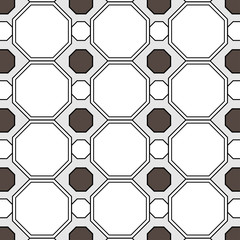 Octagon pattern design art