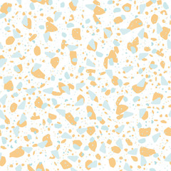 Fototapeta premium Terrazzo pattern. Vector illustration Background for print home decor, interior, fabric, textile, paper