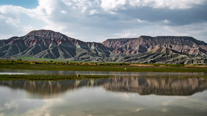 lake in the mountains