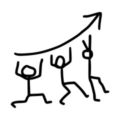 Business Grow up Concept