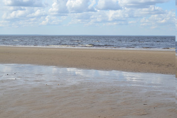 Bereg of the White sea in the summer Agrah