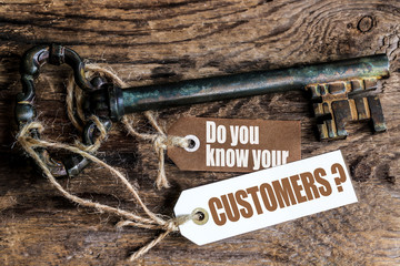 labels key : do you know your customers ?
