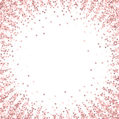 Pink gold glitter luxury sparkling confetti. Scatt