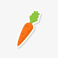 Carrot sticker, Carrot logo 