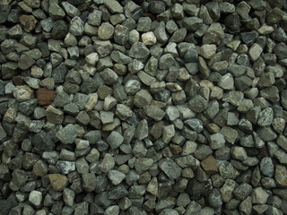 Small gray pebbles texture