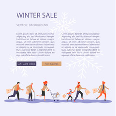 Web banner design template for Christmas sale