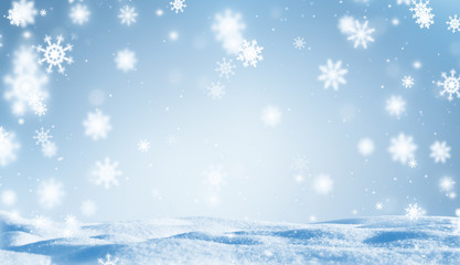 schneelandschaft schneeflocken abstrakt