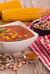Beef chili. 