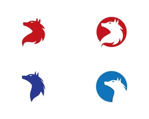 Obraz premium Wolf logo illustration