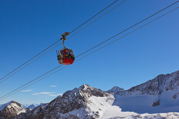 Mountains ski resort - Innsbruck Austria
