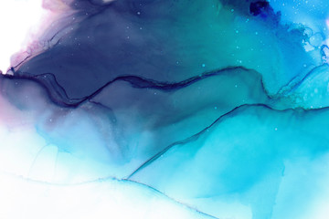 Hand painted ink texture. Abstract background.