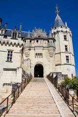 Obraz premium Saumur. Le château. Maine-et-Loire. Pays de Loire