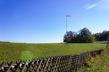aerodrome wind vane