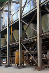 mechanical equipment in the factory