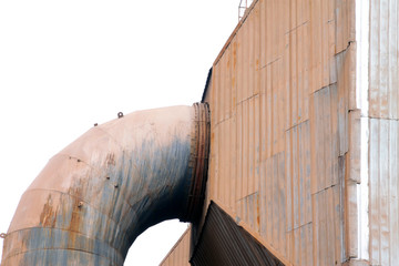 Huge pipelines in factory