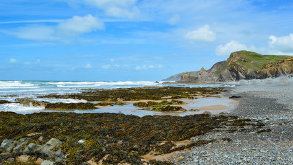 sandymouth beach cornwall