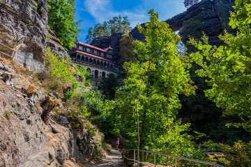 Prebischtor in der Böhmische Schweiz